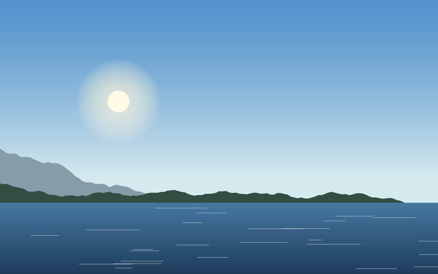 Landschapsillustratie