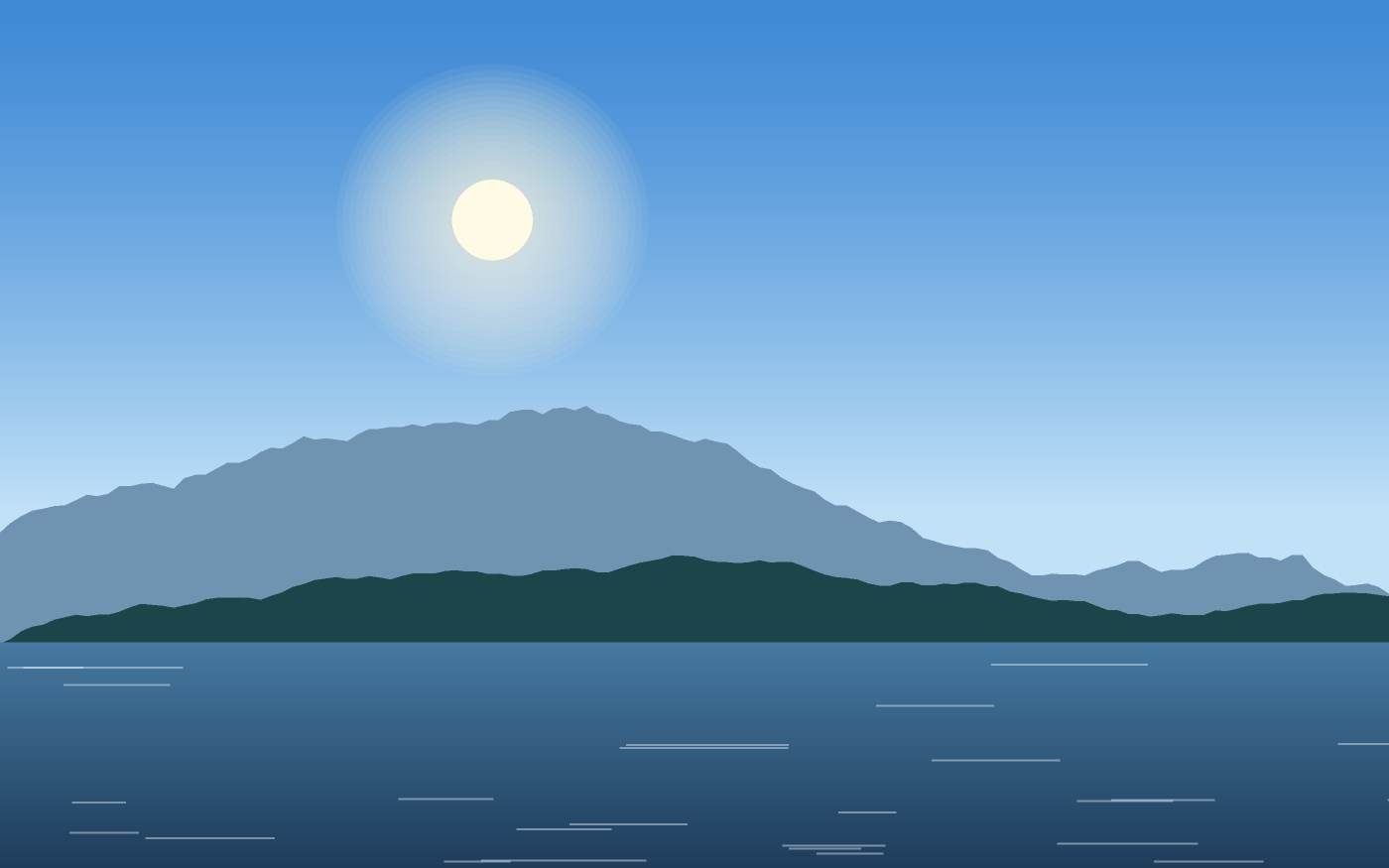 Landskabsillustration