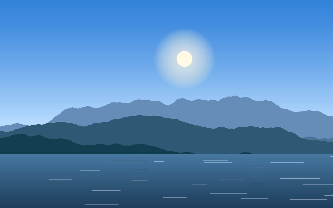 Landskabsillustration