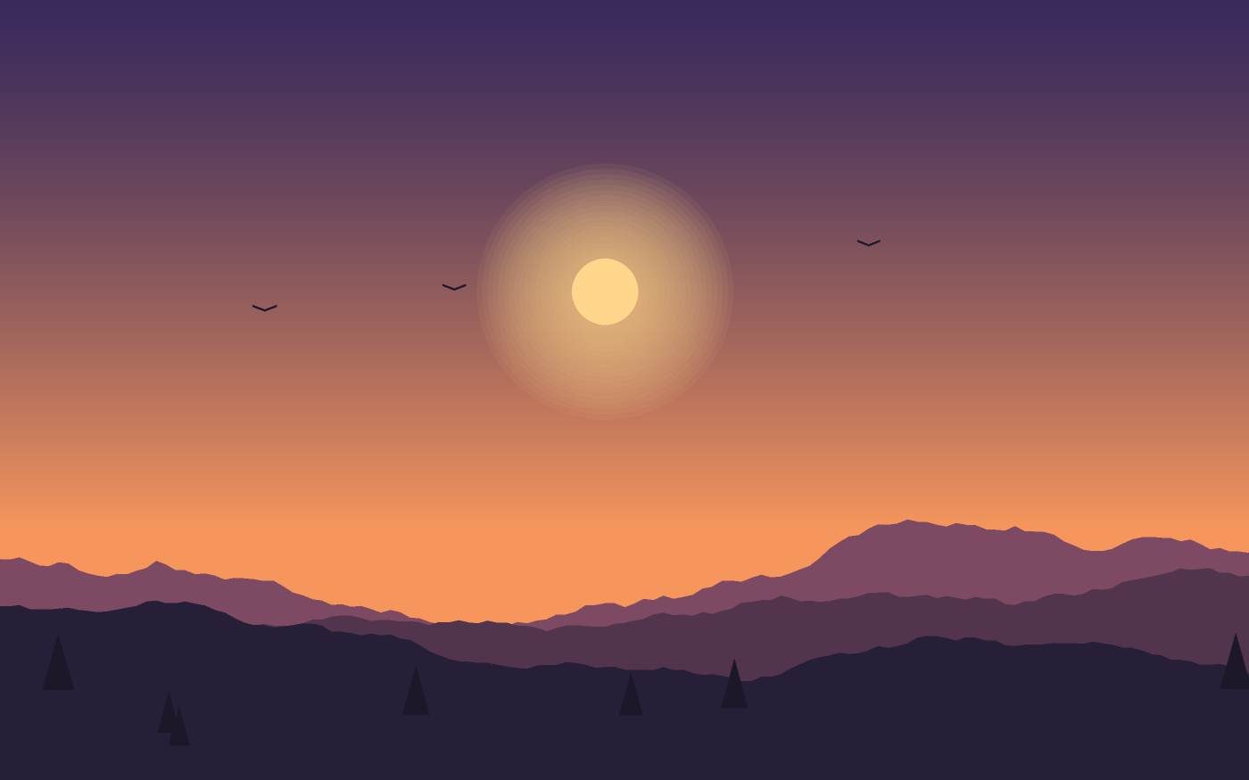 Illustration de paysage
