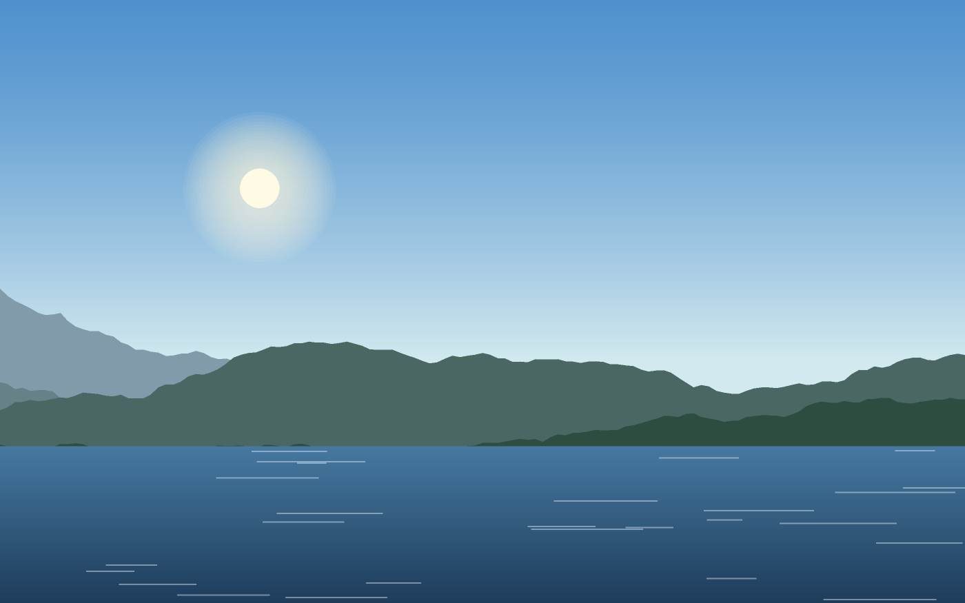 Illustration de paysage